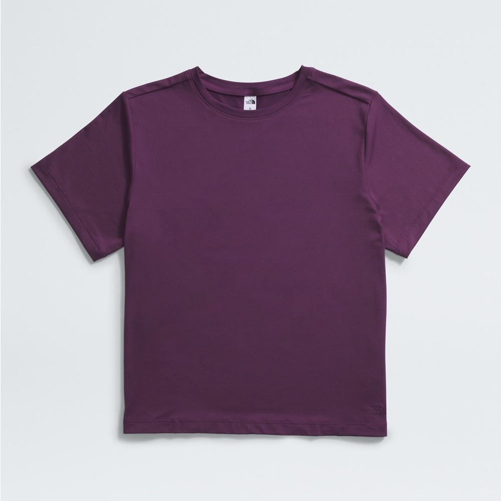 North Face Purple Short Sleeve T-Shirt